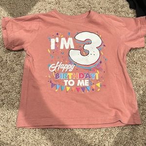 Birthday shirt